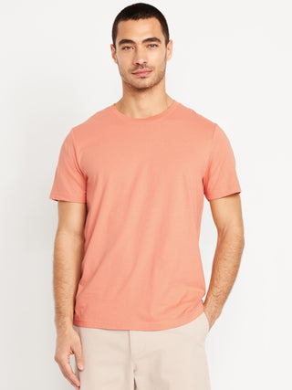 Camiseta Manga Corta Cuello Redondo de Algodón
