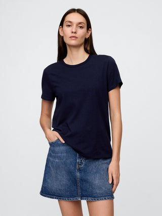 Camiseta Manga Corta de Algodón
