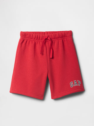 pantalones cortos sin cierres con logo relajado de babyGap.