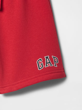 pantalones cortos sin cierres con logo relajado de babyGap.