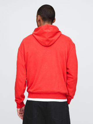 Sudadera con Capucha y Cremallera Logo