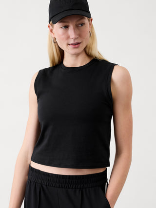 Camiseta Deportiva sin Mangas de Lino