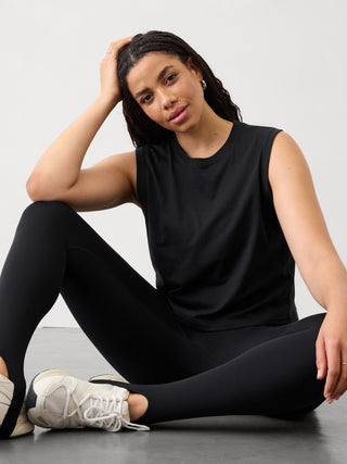 Camiseta Deportiva sin Mangas de Lino
