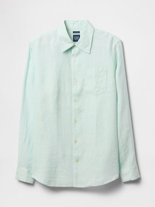 Camisa Manga Larga de Lino