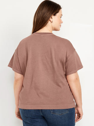 Camiseta Manga Corta de Algodón