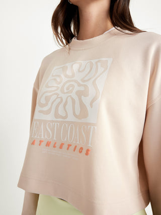 Sudadera Cuello Redondo de Algodón
