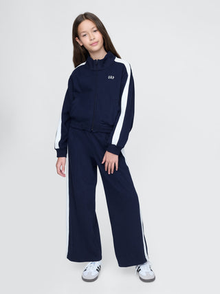 Sudadera Cuello Alto con Logo, Niña