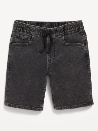 Short Denim con Cintura Elástica, Niño