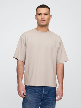 Camiseta Manga Corta de Algodón