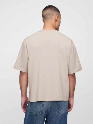 Camiseta Manga Corta de Algodón