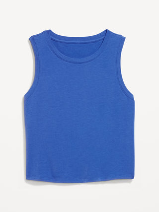 Blusa Cuello Redondo sin Mangas