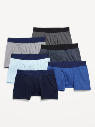Paquete de 6 Boxers con Cintura Elástica, Niño