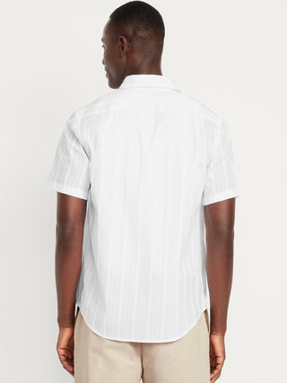 Classic Fit Everyday Dobby Shirt.
