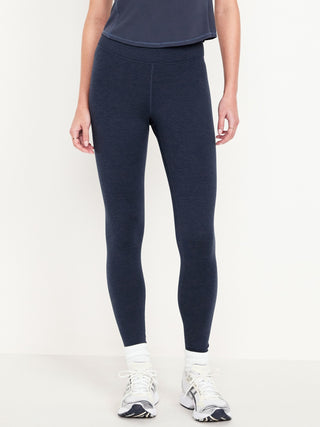 High-Waisted Leggings with Front Waistband
