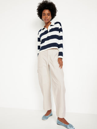 Jeans Talle Alto Corte Barrel