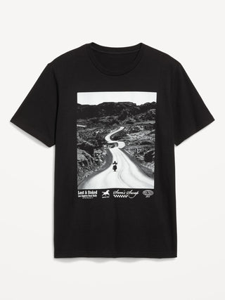 Camiseta Manga Corta con Gráfico, Hombre