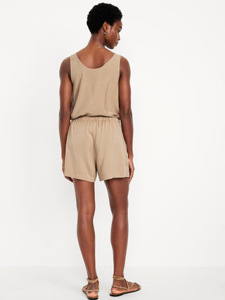Short Talle Alto con Cintura Elástica