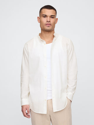 Camisa Manga Larga de Lino