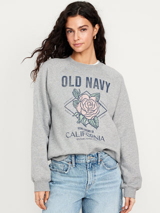 Sudadera Cuello Redondo con Logo
