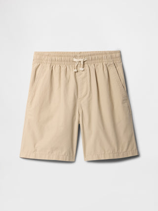 Short Deportivo con Cintura Elástica de Algodón, Niño