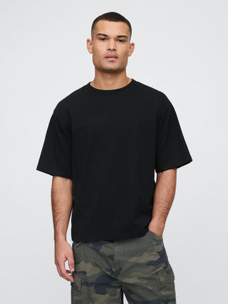 Camiseta Manga Corta de Algodón