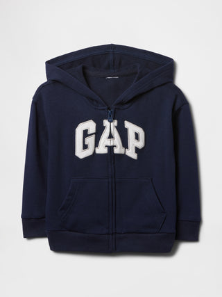 Sudadera con capucha y cremallera con logo, corte relajado, de babyGap.