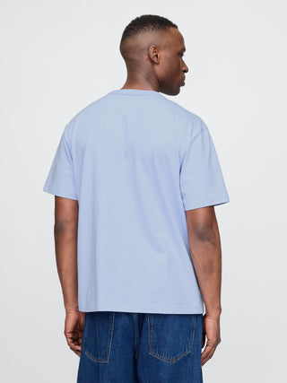 Camiseta Cuello Redondo de Algodón