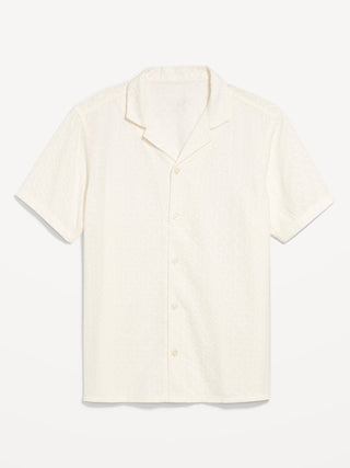 Camisa Manga Corta Semitransparente