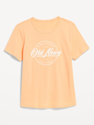 Camiseta Manga Corta con Logo de Algodón