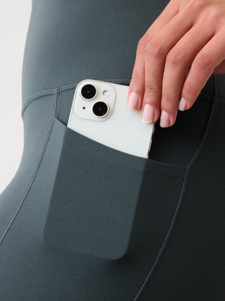 Salutation Leggings Talle Alto con Bolsillo
