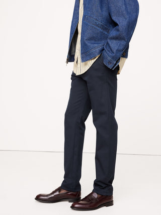 Pantalón Slim Fit con Bolsillos de Algodón