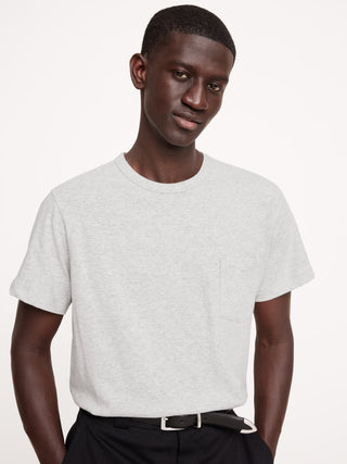 Camiseta Cuello Redondo de Lino