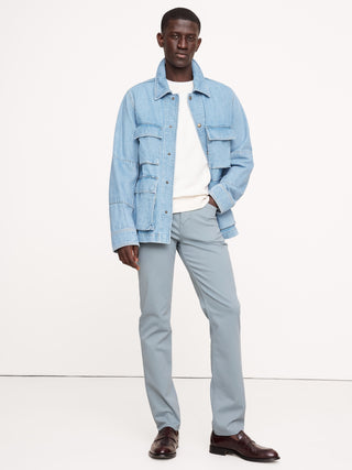 Pantalón Talle Medio con Bolsillos