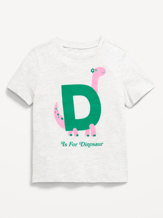 Camiseta Manga Corta con Gráfico, Bebé