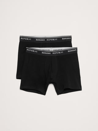 Stretch Supima® Cotton Boxer Brief 2-Pack.