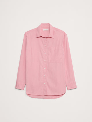 Camisa Manga Larga de Algodón