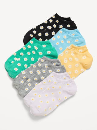 Paquete de 6 Calcetines con Estampado, Mujer