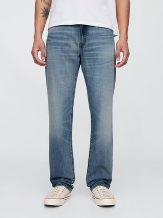 Jeans Slim Fit con Bolsillos