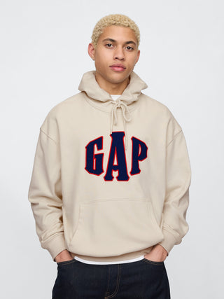 Sudadera con Capucha y Cremallera Logo