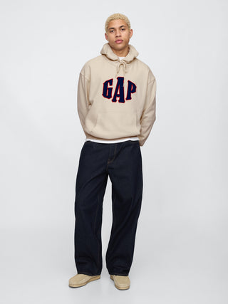 Sudadera con Capucha y Cremallera Logo