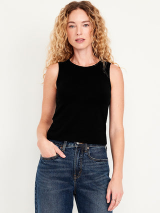 Blusa Cuello Redondo sin Mangas