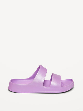 Sandalias con Plataforma Correas Dobles
