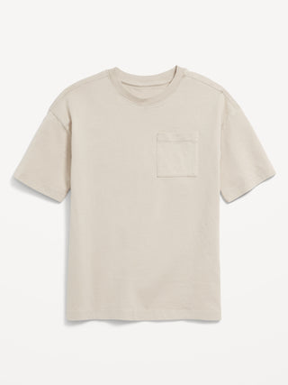 Camiseta Manga Corta con Bolsillo, Niño