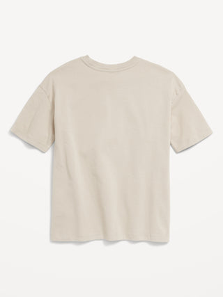 Camiseta Manga Corta con Bolsillo, Niño