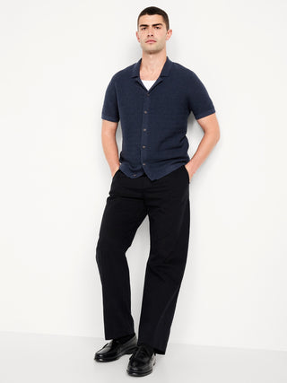 Camisa Manga Corta con Detalle Botones