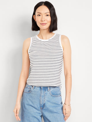 Blusa Cuello Redondo sin Mangas