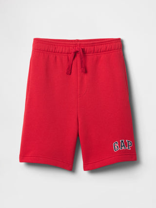 Shorts deportivos relajados para niños con logo de Gap.