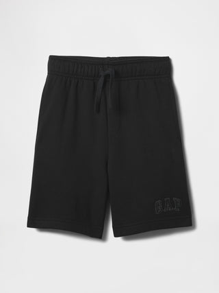 Shorts deportivos relajados para niños con logo de Gap.