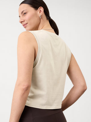 Camiseta Deportiva sin Mangas de Lino