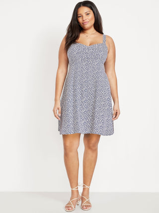 Vestido de Tirantes con Estampado Floral